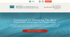 Desktop Screenshot of michaelweinstock.com